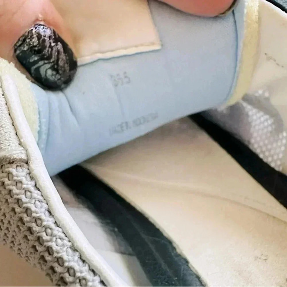 Rag & Bone Retro Runner Suede/Leather Trimmed Recycled Mesh Sneakers - Picture 10 of 10